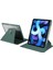 - Apple iPad 10.9 2022 (10.nesil) - Tablet Kılıfı 360 Full Korumalı Yatay Dikey Dönebilen Nayn Standlı Kılıf - Koyu Yeşil 4