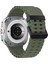 - Samsung Watch Ultra 47MM - Kordon Tırtıklı Tasarım Silikon Kordon KRD-118 - Siyah 5