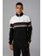 Yarım Fermuarlı Erkek Sweat EM215-BK 2