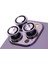 - Apple iPhone 14 Pro - Kamera Lens Koruyucu Safir Parmak İzi Bırakmayan Anti-Reflective CL-12 - Derin Mor - T28125 1