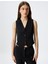 Blazer Ceket Düğmeli V Yaka Slim Fit Krep Scuba Kumaş 3