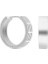 Basic Halka Küpe 717060 Silver 1