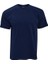 Bisiklet Yaka Lacivert Kısa Kol Tshirt 1
