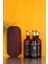 Ahşap Stantlı Amber Renk Cam 3'lü Zeyntinyağı Sıvıyağ Nar Ekşisi Şişesi 500 ml 3