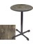 Bistro Masa (Halley Werzalit Yuvarlak 60CM) - Old Pine 1