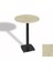 Tokyo Bistro Werzalit Masa Yuvarlak 60 cm - Golden Marble 1
