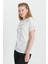 %100 Pamuk Oversize Fit Bol Kesim Bisiklet Yaka Baskılı Tişört 4