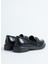 Rugan Siyah Kadın Loafer Fallon 3