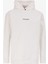 Kırık Beyaz Erkek Kapüşon Yaka Relaxed Fit Baskılı Sweatshirt D4WM-SWT3207 1