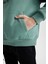 Erkek Çocuk Oversize Geniş Kalıp Kapüşonlu Cepli Sweatshirt D1909A824WN 5