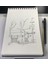 Çizim Defteri Sketchbook, Sketchpad, Eskiz Defteri, A/5 Boyutunda 4