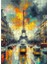 Ahşap Mdf Puzzle Yapboz Paris Gün Batımı 255 Parça 35*50 cm 1