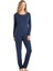 Kadın Pijama Takımı 51609 Lacivert 1