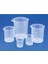 Beher Plastik 250 ml Beher Glass 1