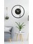Dual Striped Dekoratif Metal Duvar Saati 50 x 48 cm 1