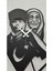 Atatürk ve Annesi Zübeyde Hanım Dekoratif Metal Duvar Saati Siyah 70 x 32 cm 3