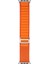 - Apple Watch 42MM - Kordon Hasır Kordon Band-74 - Turuncu 1
