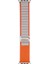 - Apple Watch 42MM - Kordon Hasır Kordon Band-74 - Turuncu-Starlight 1