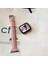 - Apple Watch 44MM - Kordon Deri Kordon Krd-28 - Beyaz 5