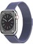 - Apple Watch 7 41MM - Kordon Metal Kordon Krd-01 - Derin Mor 1