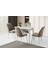 Açılır 60 x 100 cm mini silva marmo masa 4 adet sude sandalye takım 1