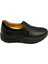 YLDZ-42638 Kadın Deri Ortopedik Comfort Ayakkabı Siyah 1