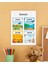 Seasons-Mevsimler Ingilizce Çocuk Eğitim Tekli Pvc Poster 21X30 cm 1