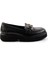 Siyah Kadın Loafer Ayakkabı K01257069509 2