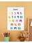 Sayılar Çocuk Türkçe Eğitim Tekli Pvc Poster 21X30 cm 1