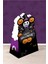 cadılar bayramı halloween teması piramit kutu - mini ( anahtarlık, mini oyuncak, şeker) 13x7x5 cm *8'li paket 1