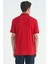 Tommy Life Kırmızı Yazı Nakışlı Baskı Detaylı Standart Kalıp Polo Yaka Erkek T-Shirt - 88239 8