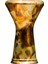 G22-6400 Altın&Gümüş Renk Kaplamalı Darbuka 22 cm 1