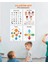 Ingilizce Okul Öncesi - Ilköğretim Çocuk Eğitim Seti-5 Pvc Laminasyonlu 4'lü Poster 21X30 cm 1