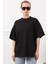 Baskısız Oversize T-Shirt 1