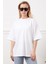 Baskısız Oversize T-Shirt 3