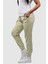 Sportswear Essential Standart Fit Jersy Pants Ince Rahat Kalıp Krem Eşofman Altı 3