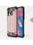 - Samsung Galaxy M30 - Kılıf Çift Katman Zırh Tank Crash Military Kapak - Rose Gold 1