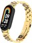 Xiaomi Mi Band 8 / 9 Uyumlu Metal Kordon Premium Paslanmaz Çelik Kayış Baklalı Model - Özel Pim 2