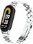 Xiaomi Mi Band 8 / 9 Uyumlu Metal Kordon Premium Paslanmaz Çelik Kayış Baklalı Model - Özel Pim 2