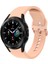 Galaxy Watch 4 Classic 46MM Krd-50 Uyumlu Kordon Zore - Pembe 1