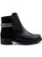 Siyah Siyah Süet Kadın Bot & Bootie K02156201209 1
