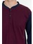Erkek 1004 Jakarlı Süprem Pijama Takımı Bordo 4