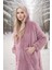 Lunaberry Yılbaşı Kapüşonlu Oversize Peluş Welsoft Traşlı Kumaş Sweat Panço Battaniye Giyilebilir Kışlık Pijama 1