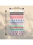 NKB-P021 Yılbaşı Washi Bant Pixel Art Sticker Sayfası 1