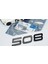Peugeot 508 Ön Kaput 2022+ Parlak Siyah Abs Logo Amblem 5