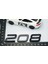 Peugeot 208 Ön Kaput 2022+ Parlak Siyah Abs Logo Amblem 2