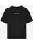 M Graphic Tee Heavy Weight Oversize T-Shirt Erkek Siyah Tshirt S242134-001 1