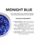 The Glitter Lab - Jel Formlu Parlak Glitter - Midnight Blue ~10 gr 5