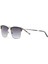 Cr 80028 C3 Kare Mat Gümüş Erkek Güneş Gözlüğü 1
