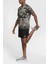 Dri Fit Camo Training Mens T-Shirt Kamuflaj Desenli Erkek Tişört Bej 3